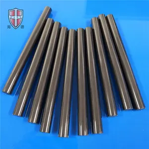 Polishing Ceramic Rods Polished High Purity Silicon Carbide Nitride Si3N4 Ceramic Rod