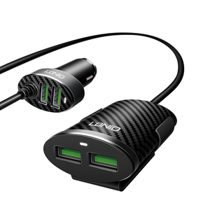 Oem Ldnio Dual <span class=keywords><strong>Charger</strong></span> 4 Usb Poort 5.1a Opladen Adapter Groothandel <span class=keywords><strong>Custom</strong></span> Auto Laders Voor Mobiele Telefoon - Product Image 1