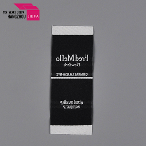 Quần Áo cổ áo thêu chính dệt nhãn cho quần áo trên cuộn/lưới - Product Image 4