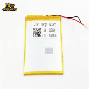 Rechargeable battery lithium polymer battery battery <span class=keywords><strong>3</strong></span>,7 V 337090, 3500 mah Li-ion battery - Product Image 2