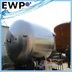 High quality carbon steel tank with liner/water storage tank/sand filter tank