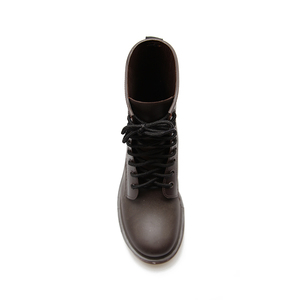 Di alta Qualità Delle Donne Del Merletto Up Breve Caviglia <span class=keywords><strong>Stivali</strong></span> Da <span class=keywords><strong>Pioggia</strong></span> IN PVC Le Ragazze di Avvio Da Fornitore O il Produttore del Commercio All'ingrosso di Modo Scarpe Casual - Product Image 3