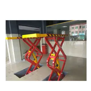 3.5t lift capacity scissor hydraulic electric lift car used for home garage auto repair center car lift