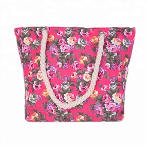Di promozione di alta qualità su tela di cotone di vendita calda di <span class=keywords><strong>lusso</strong></span> borsa da spiaggia - Product Image 3