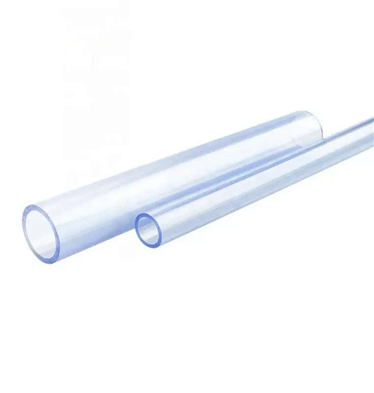 स्पष्ट पीवीसी पाइप पारदर्शी प्लास्टिक पाइप नली मुक्ति पानी की नली प्रबलित पीवीसी पाइप