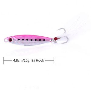 Toplure TL-L003 10g 15g 20g 25g 30g 40g NOUVEAU Leurre de pêche en métal pour jigging, jigging métallique - Product Image 4