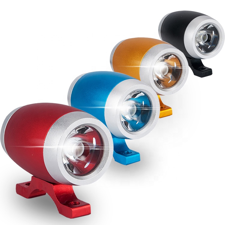 Спешите приобрести мини-10w 12v светодиодные мотоциклетные фары Противотуманные фары Дневные Фары Лампы лазерный пистолет P1W