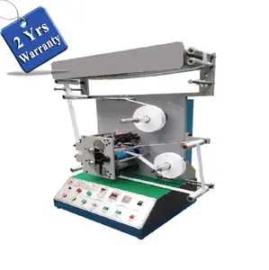 UGS2S 2 Color Table Top Small Mini Automatic Flexo Label printer, Flexographic Satin Printing Machine