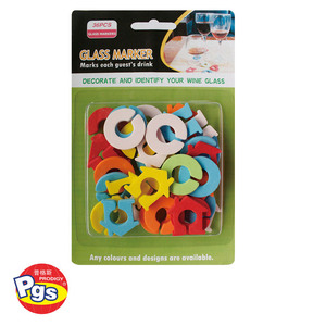Marcatore di vetro colorato all'ingrosso di accessori per Bar - Product Image 1