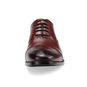 Venta al por mayor caliente zapatos de oficina de los hombres de alta calidad marrón aumento de altura zapatos de hombre de cuero genuino ascensor Zapatos de vestir para los hombres - Product Image 4