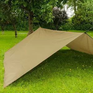 Woqi Rede Mosca da Chuva Leve À Prova D' Água Durável Compacto Portátil Camping Tarp Shelter camping gear