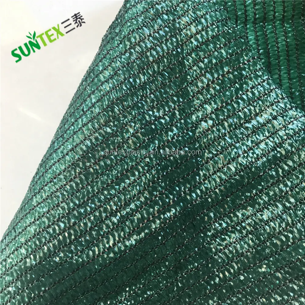 20% - 95% shading rate green / black colour Shade Net as greenhouse shade net, outdoor shade net