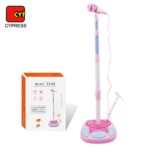 musical instrument battery operated kids toy microphone for wholesale