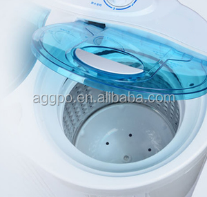 Lavadora y lavadora eléctrica de ciclo giratorio, Mini compacta, portátil, doble tina - Product Image 4