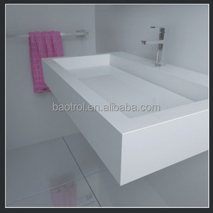 Mejor precio de lujo de cuarzo piedra lavabo inodoro sin tanque - Product Image 3