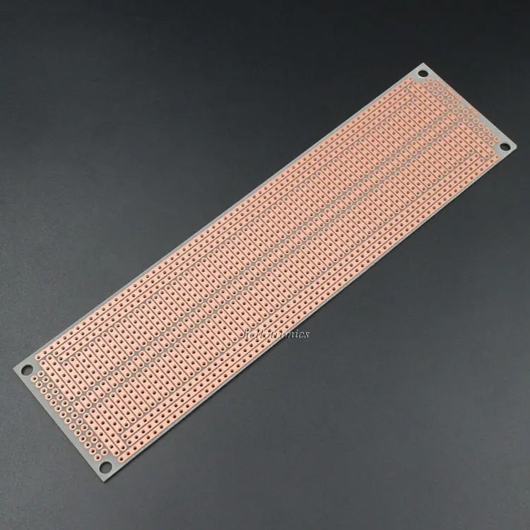 1 Sisi <span class=keywords><strong>PCB</strong></span> Cocok 830 Tie Point Breadboard dengan Power Rail PC Solderable Breadboard