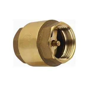 1/2 "-3" CuZn39Pb3 CZ121 C37710 BSP NPT Clapet anti-retour à ressort en laiton avec extrémités filetées