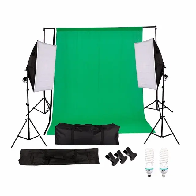 Heißer Verkauf Professionelle Fotografie Fotostudio Licht Kit Foto Video Ausrüstung