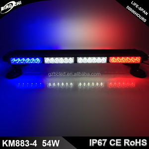 54W 70cm Double face étanche <span class=keywords><strong>flèche</strong></span>/bâton étroit LED conseiller en trafic barre lumineuse stroboscopique, barre lumineuse stroboscopique <span class=keywords><strong>directionnelle</strong></span> LED - Product Image 3