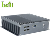 Ordinateur monocarte X86 IBOX-206 J1900 Mini PC sans ventilateur avec port série parallèle