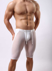 2015 recién llegado Brave Person hombres talladoras Mesh tela de Nylon Sport Tranning pantalones Strong Strech - Product Image 4