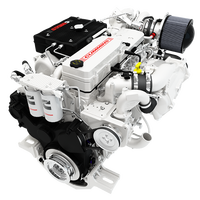 Moteur diesel marin 6 cylindres en ligne, 4 temps, refroidi par eau, pour usage maritime - Offre spéciale