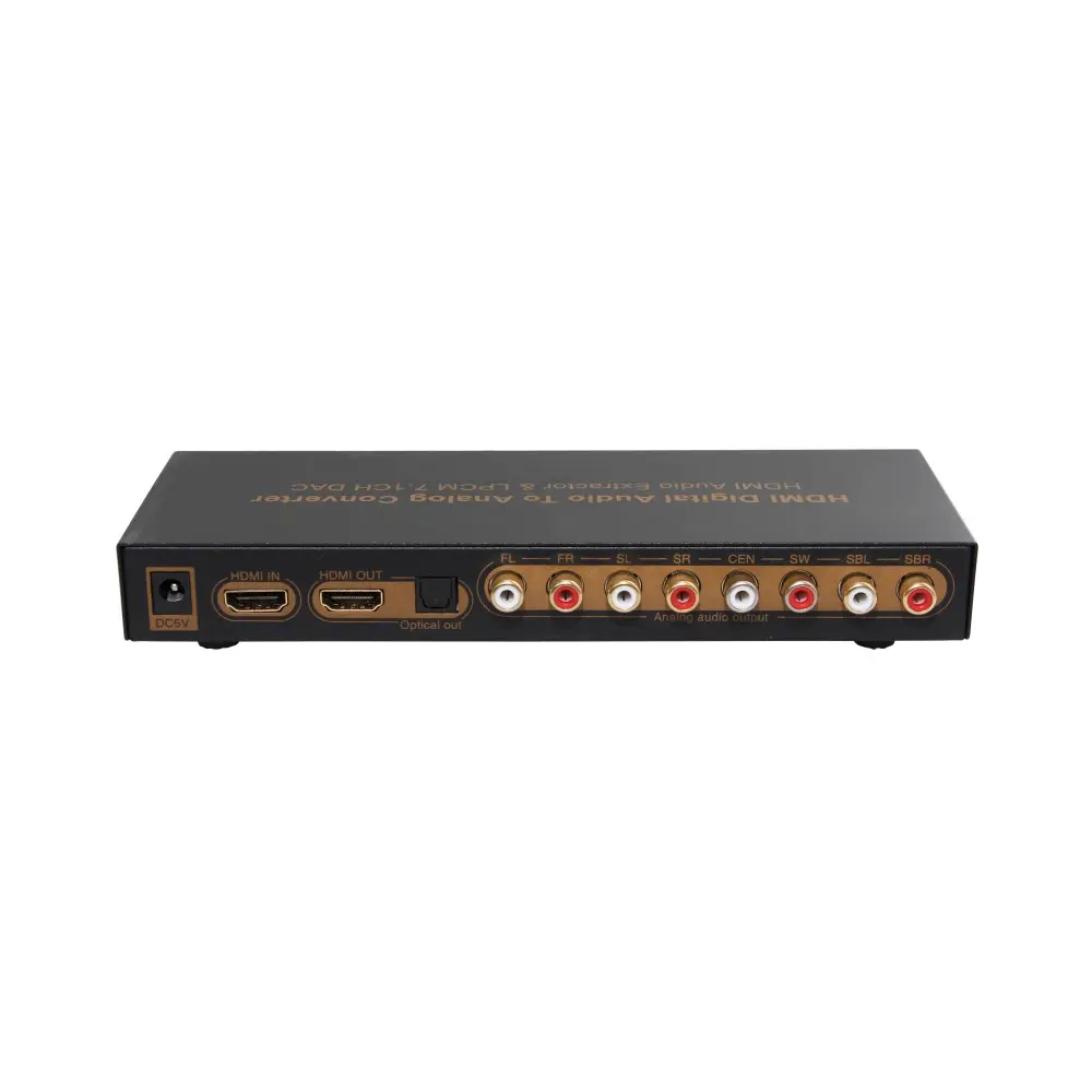 Konverter Digital S/Pdif Ke Analog Stereo Rca Audio 5.1 7.1