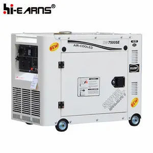 5.5kw portatile silenzioso generatore diesel generatore di DG7500SE