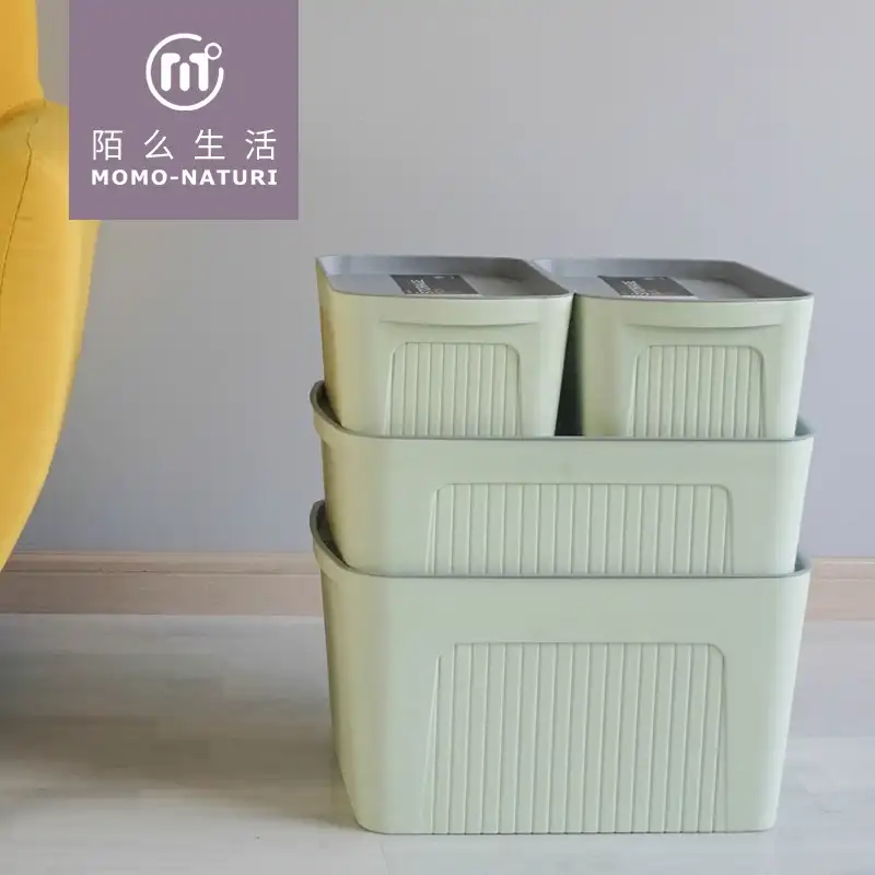 Kotak Penyimpanan Pakaian Plastik Grosir Langsung dari Pabrik dengan Tutup