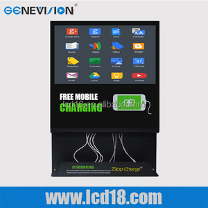 LCD reproductor de publicidad digital y <span class=keywords><strong>la</strong></span> estación de carga del teléfono móvil portátil para el <span class=keywords><strong>restaurante</strong></span> - Product Image 3
