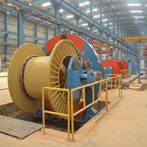 High speed drum twister laying up big diameter cable machine