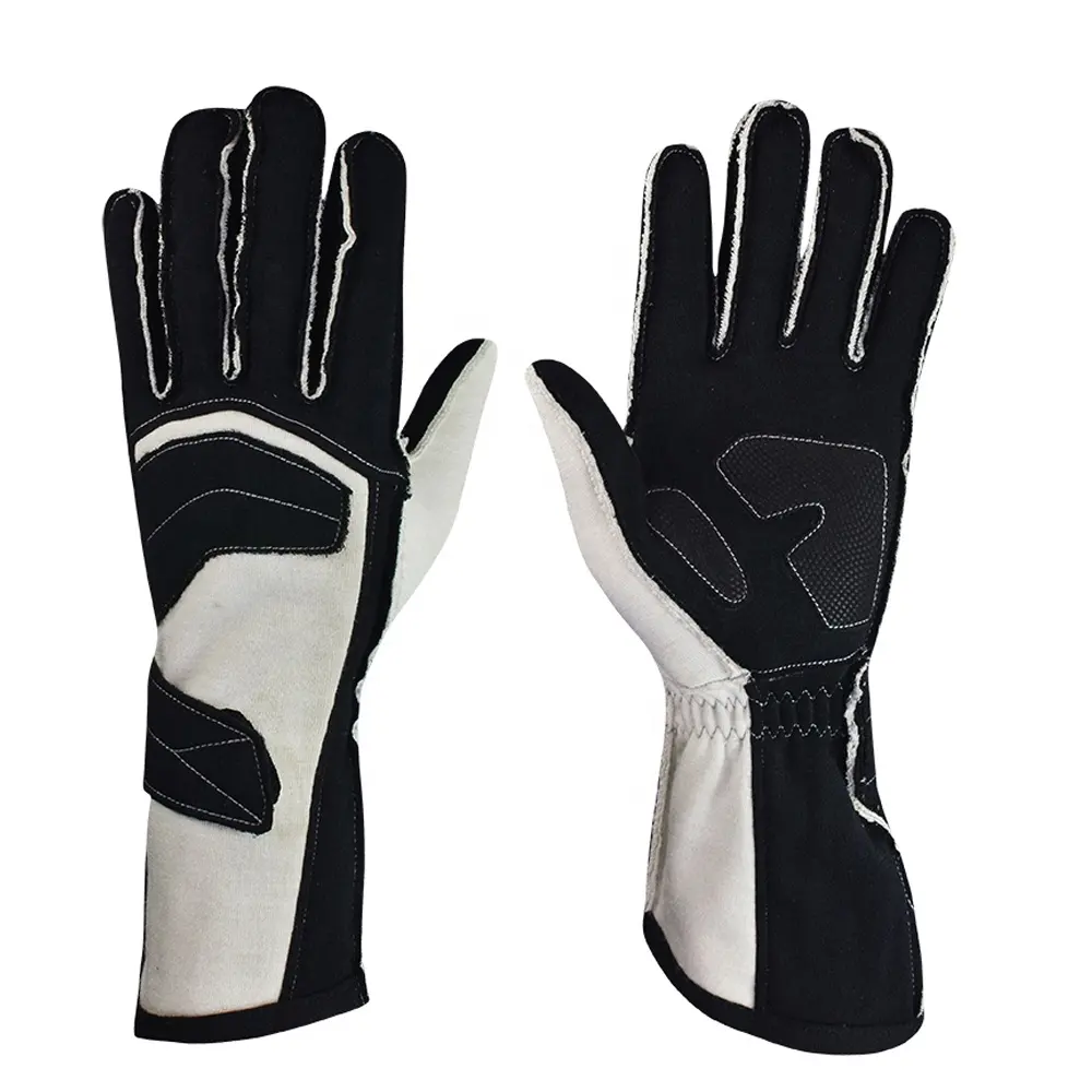 Man Women Go Kart Racing Gloves/Bike Hand Protection Motocross Racing Motorbike Auto Kart Car Racing Gloves For Factory Sale