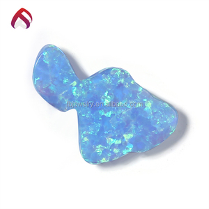 Fuego místico ópalo sintético helado OPAL talla forma para regalo - Product Image 5