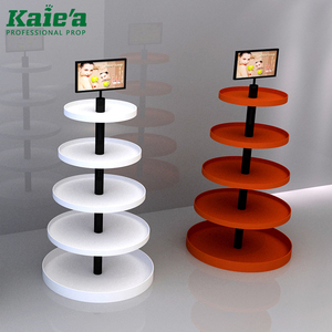 Quiosco de madera para cosméticos, mueble de exhibición de madera de boutique, diseño duradero usado, góndola de madera para <span class=keywords><strong>farmacia</strong></span> - Product Image 6