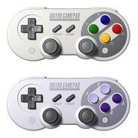 Manette sans fil 8Bitdo SF30 Pro avec double joystick et double vibration pour Switch, iOS, Android, MacOS, Raspberry Pi