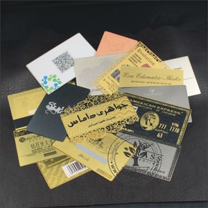 صنع بالجملة رخيصة مخصصة شعار محفورة الفولاذ المقاوم للصدأ بطاقة الأعمال المعدنية - Product Image 6