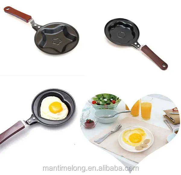 Nonstick cast iron skillet fry pan set frying pan