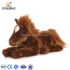 Usine de Yiwu, fabrication sur mesure OEM ODM, vente en gros de jouets en peluche cheval, poupée en peluche cheval réaliste, animal en peluche doux, poney pour enfants - Product Image 4