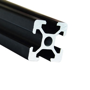 3Dプリンター工業用アルミプロファイル用ブラックVスロットアルミ押出プロファイル2020 - Product Image 3