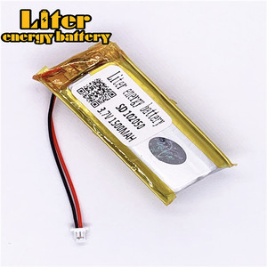 Plug 1.0-2 P 3.7 V 102050 1500 mah ultra slim personalized Rechargeable li-ion batteries lipo battery with wire - Product Image 1