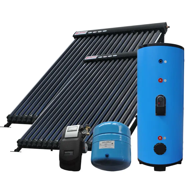 Solarthermie-kollektor Split Solaranlage für Zu Hause Solar Warmwasser (150,200,250,300,400,500,600,700,750,800, 1000 liter)