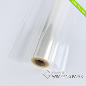 70 cm <span class=keywords><strong>X</strong></span> 100 m épaissie cadeau papier panier emballage pp cellophane roulant - Product Image 1