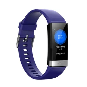 2020 新款健康手环制造商智能手环ip68 防水新智能手环心电图ppg智能手表