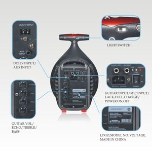 Hoxen dj haut-parleur avec Bluetooth, usb, TF carte, fm <span class=keywords><strong>radio</strong></span>, dj haut-parleur L-<span class=keywords><strong>104</strong></span> - Product Image 3