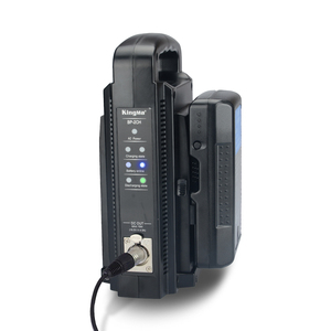 Kingma <span class=keywords><strong>cargador</strong></span> dual BP-2CH para BP-190W 150W BP-95WS <span class=keywords><strong>V</strong></span>-lock baterías para Sony VMount BP <span class=keywords><strong>cargador</strong></span> de batería - Product Image 2