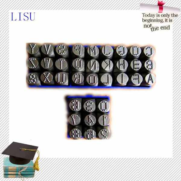 Lange Lebensdauer Alphabet Buchstaben Stahl Stempel zu verkaufen
