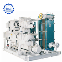 Unité de compresseur à vis rotatif à ammoniac R717 0~18000KW Capacité de refroidissement -70~+20C Gamme de températures pour la réfrigération industrielle