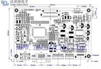 LCD-Panel-Steuerplatine Unterstützt HDMI+CVBS+VGA-Signaleingänge TFT-LCD-Treiberplatine