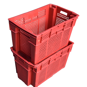 Mật Độ Cao Polyethylene Stackable Thông Hơi Nhựa Crate Sản Xuất - Product Image 3