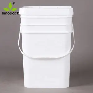 Innopack 공급 싼 가격 20L 플라스틱 직사각형 오일 배럴/드럼/통/컨테이너